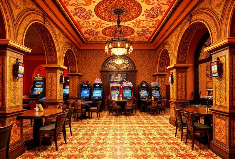 Casino bonus chips and gift boxes representing welcome offers and free spins promotions